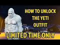 How to unlock the yeti outfit on gta online