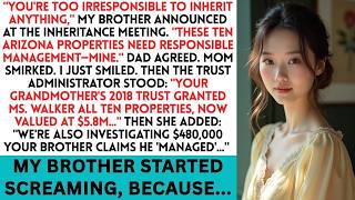 Brother Said 'You're Too Irresponsible For Inheritance' - Then The Trust Documents Revealed My $5.8M