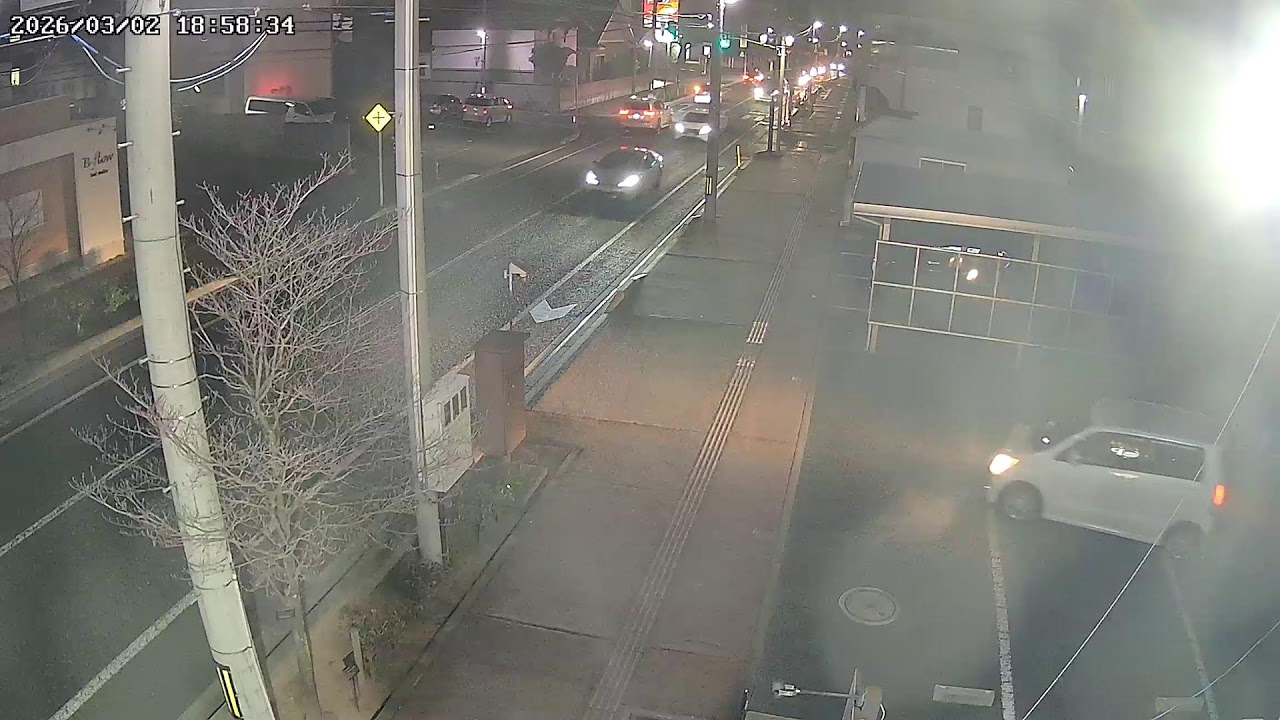 山形県山形市若葉町道路沿いライブカメラ Yamagata Yamagatashi Live camera.world.cam