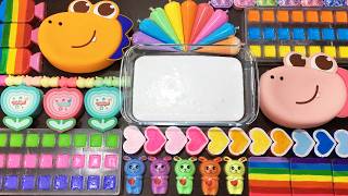 RELAXING MAKEUP VS PIPING BAGS | ASMR SLIME | Mixing Random Things Into GLOSSY Slime
