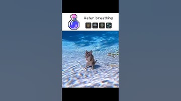 Minecraft potion effects IRL. 🍾 #minecraft #minecraftshorts