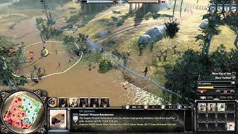 COH2 Conscript merge to AT Bug squad ran away