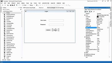 Visual C# log in panal without database - part 01