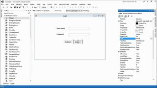Visual C# log in panal without database - part 01