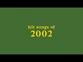 Hit Songs Of 2002 Spotify Playlist
