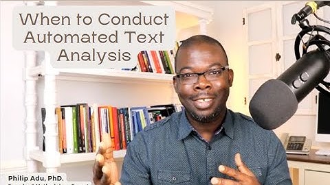 When to Conduct Automated Text Analysis