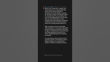 What Paranormal Experience You Later Realized Was Normal? (r/AskReddit) #shorts