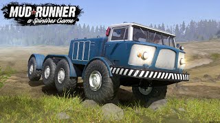 Spintires MudRunner Zil 135 Truck All terrain Vehicle Off road Driving
