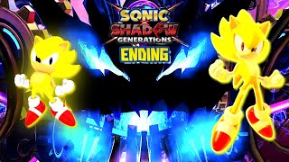 WE'RE ABOUT TO "SUPER" STARVE THE TIME EATER!!!! [SONIC GENERATIONS: ENDING]
