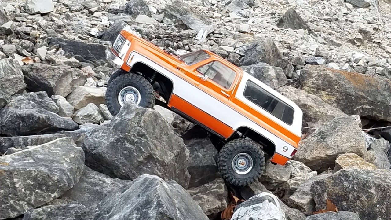 Tough RC Trucks Climbing at the Lake YouTube