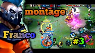 FRANCO HOOK MONTAGE  #3 | SELENA , RUBY , LOLITA ARE TRIGGERED  | MLBB