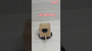 Java nest box #birdscage #birdfeeder #birdtoy #birdaccessories #birdsupplement #birdfood #saibirds