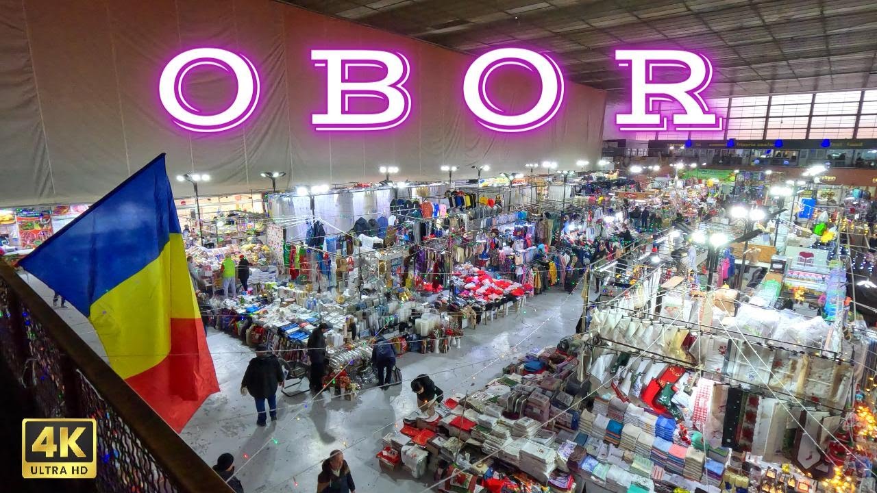 BUCUR OBOR | The biggest market in Romania | complete tour