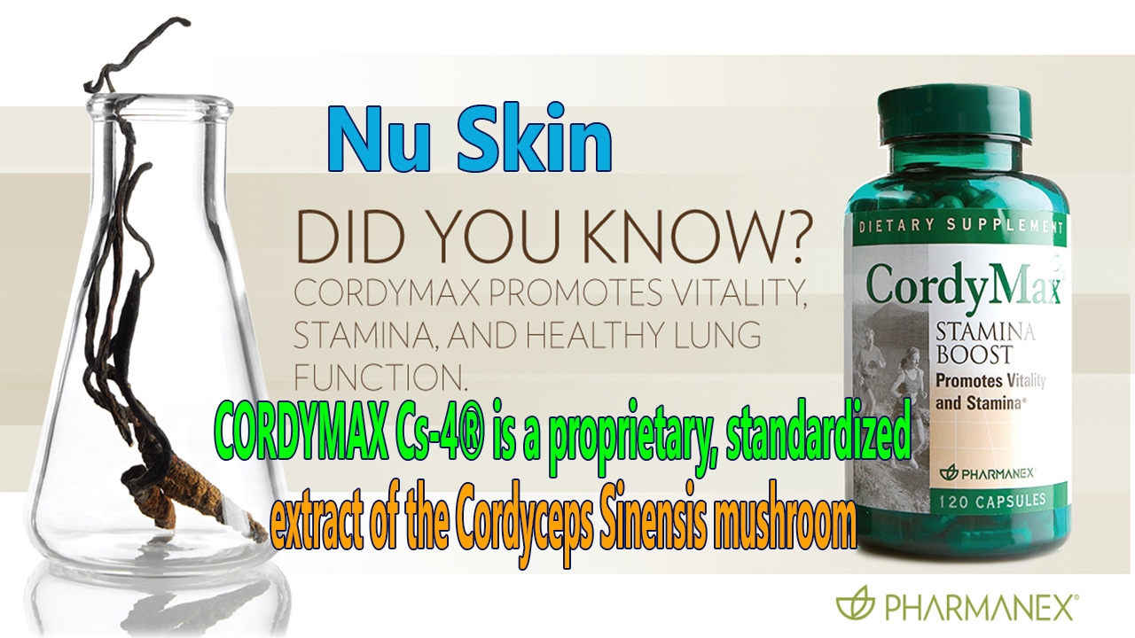 👍Nu Health Beauty - Nu Skin CORDYMAX CS-4❤😍