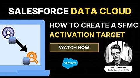 DATA CLOUD | How to create a Marketing Cloud Activation Target