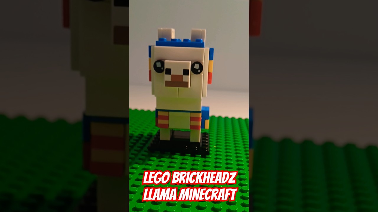 🦙 Lego Llama BrickHeadz 