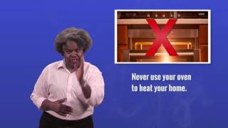 Fire Safety for the Deaf and Hard of Hearing: Heating Safety
