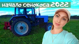 Начали сенокос 2022. Ремонт гбц трактора мтз 82, дозатор на мтз 82. Как победить люпин?!