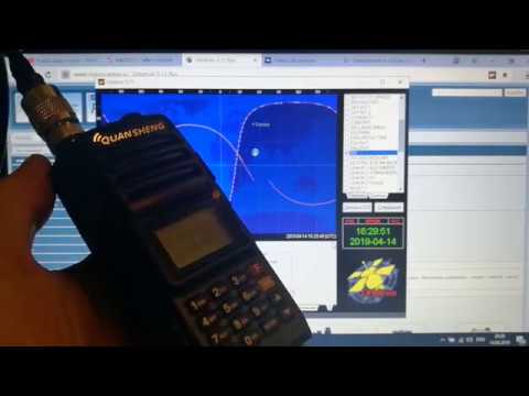 «О Гагарине из космоса» SSTV с борта МКС на базовую антенну OPEK UVS-200 и RTL-SDR