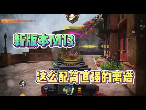 新版本M13，这么配简直强的离谱【CODM茶颜哥哥】