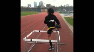 Hurdle drill 'square'