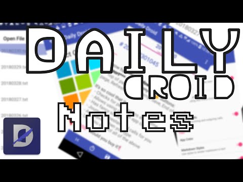 DailyDroid: FREE Markdown Diary on Android!
