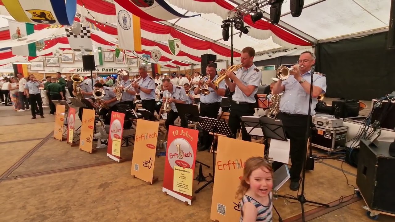Blaskapelle Erftblech Das Original Schützenfest Königshoven 2023 Die Isel Frühschoppen