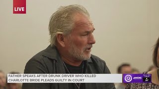 Father of bride killed in crash addresses drunk driver in court