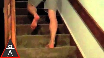 Super Strong and Functional Legs with Stair Lunges