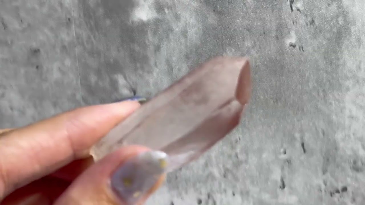 超レア　ブラジル産 虹入り　初期ピンクレムリアンシード　ポイント　3 ブラジル産 ピンクレムリアンシード ポイント ～ 吉祥寺の天然石