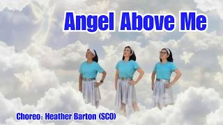 Angel Above Me Line Dance (demo & count) Chor: Heather Barton (SCO)