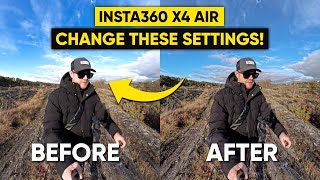 Insta360 X5/X4 Air - Best Settings For CRAZY GOOD Image Quality! screenshot 5