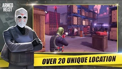 ARMED HEIST: TPS 3D SNIPER SHOOTING GUN GAMES