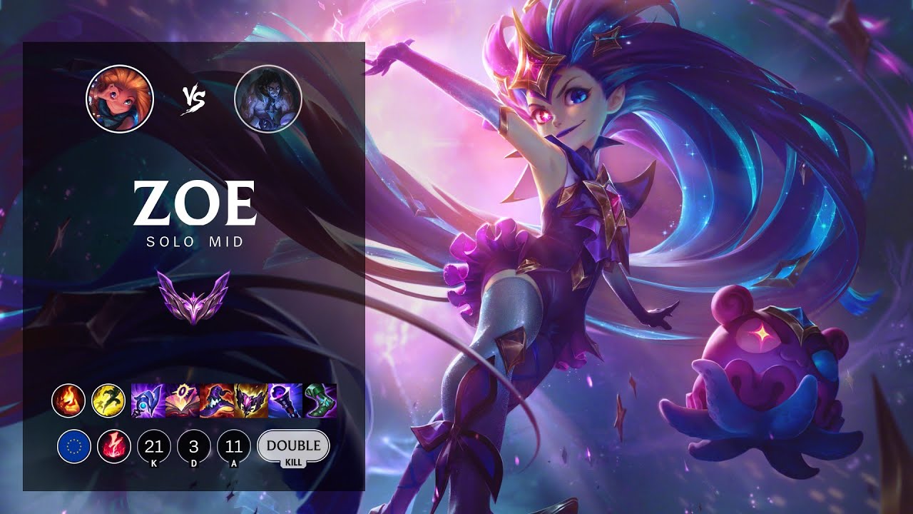 Zoe Mid vs Sylas - EUW Master Patch 12.16
