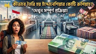 কীভাবে তৈরি হয় ইন্দোনেশিয়ার কোটি রুপিয়াহ? দেখুন সম্পূর্ণ প্রক্রিয়া!