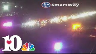 1 person dead after crashes on I-40 in Knox County