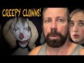 Exploring House Full of Creepy Clowns! This Clown Cottage Was Haunted!
