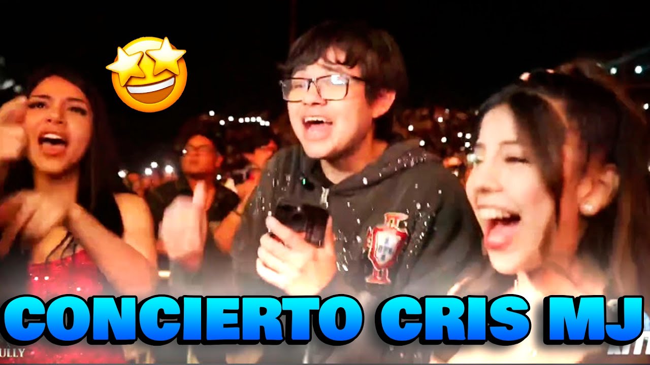 ZULLY, NICOLLE Y SACHA EN EL COCIERTO DE CRIS MJ  ✅️  NO SE PUDO LA ENTREVISTA ✅️