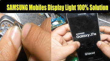 Samsung Mobile Display Light 100% Solution | Samsung j7 (6) j710 Lcd Light Solution waqas mobile