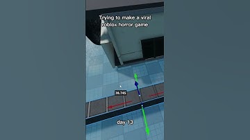 Day 13 of making a viral horror game  #robloxstudio #roblox #shorts #robloxedit