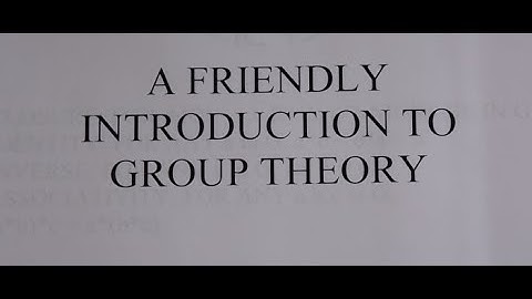 group theory, part one: groups, binary operators, homomorphisms