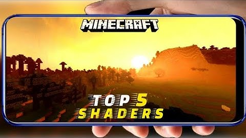 Minecraft PE - Top 5 BEST Shaders 2019 MCPE 1.12/1.13 Texture PACK For MCPE 1.13.0.4 SHADERS PACK