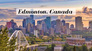 Edmonton, Canada Tour by drone [4k]