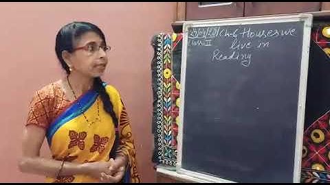 Class 2nd EVS lesson number 6 houses we live in (chapter read)