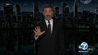 Jimmy Kimmel delivers emotional plea for gun-safety laws: How does this make sense to anyone