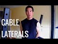 Cable lateral raises