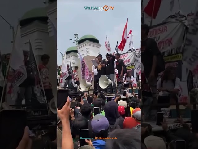 BOTOK MENYAMPAIKAN HASIL AUDIENSI DENGAN DPR