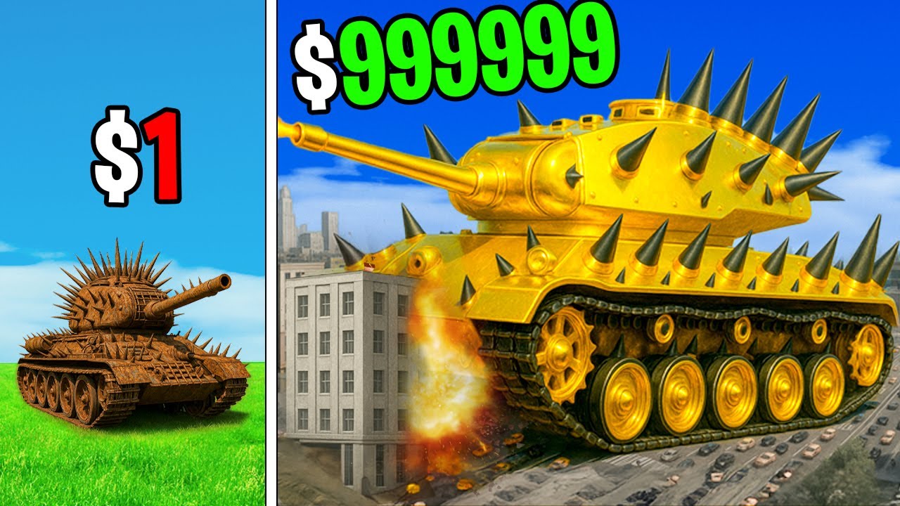 $1 to $1,000,000 Spike Tank on GTA 5