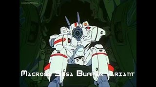 Robotech Bumper variants without Dialogue and SFX