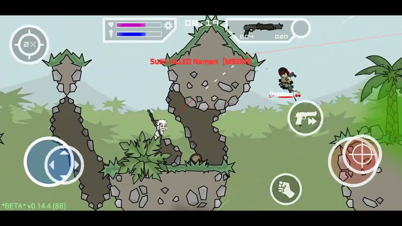 Sniper only Gameplay in Mini Militai Kills 53+ 🤩 